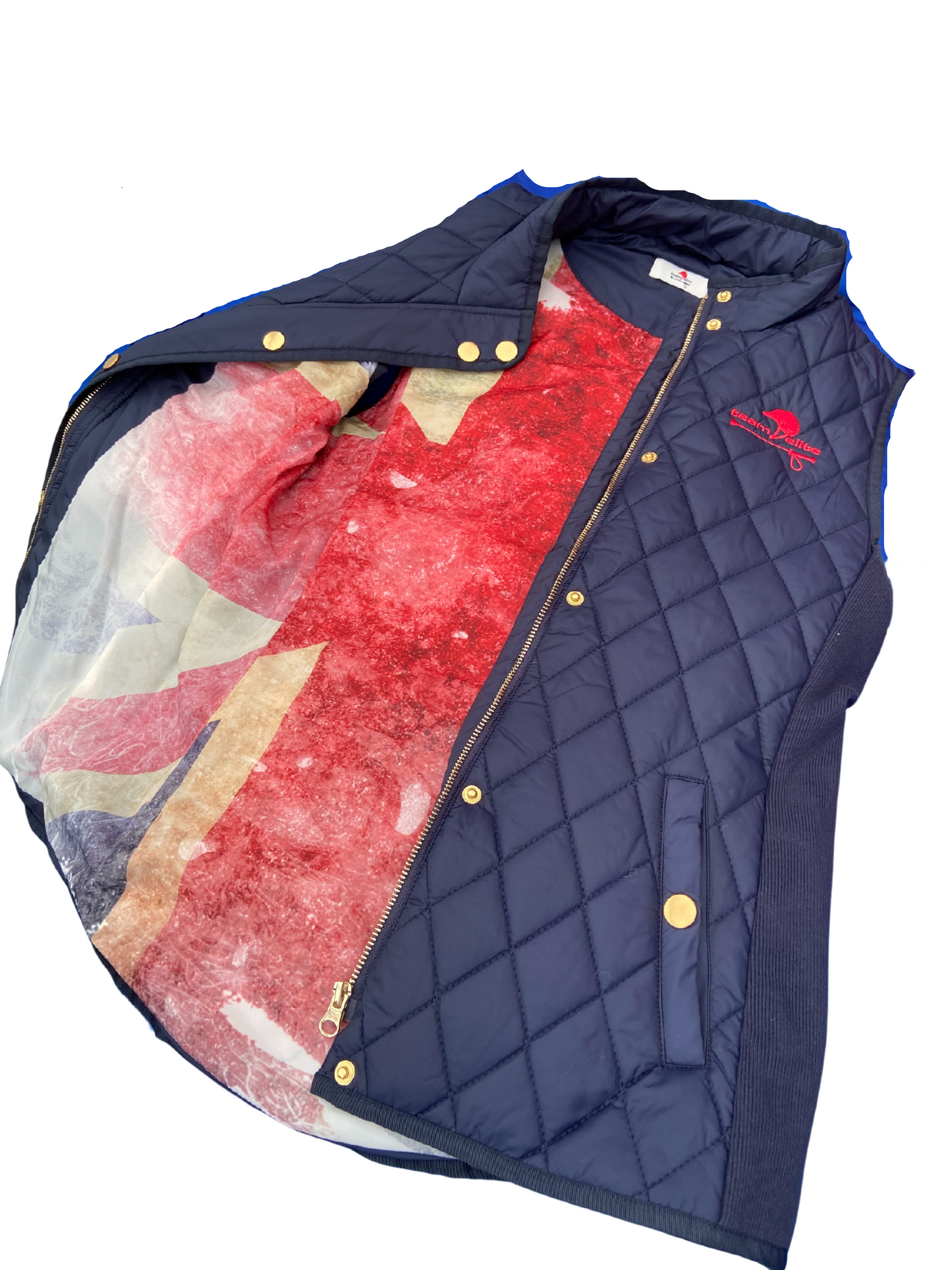 Quilted Gilet - Union Jack Ladies