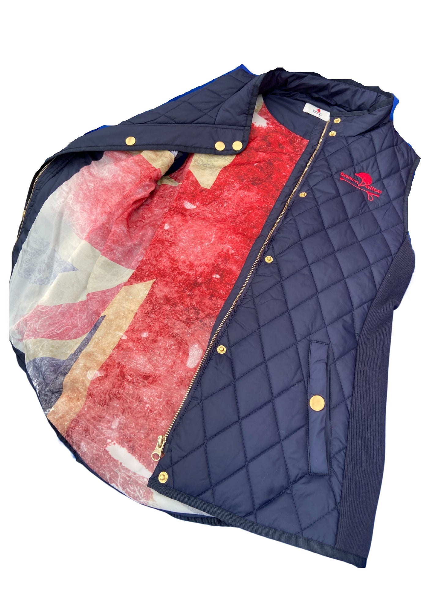 Quilted Gilet - Union Jack Ladies