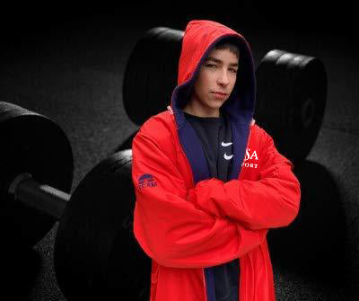 Red/Navy Sport Robe