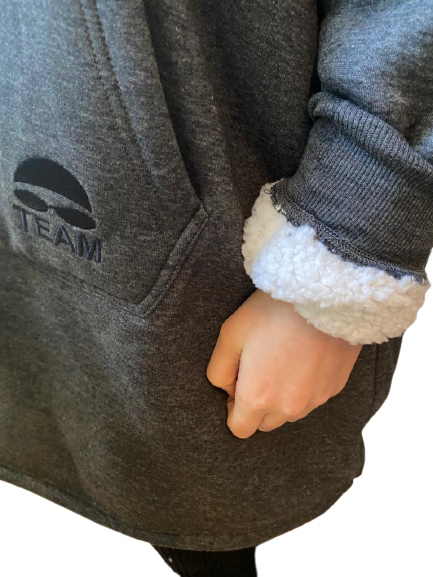 Blanket Hoodie Olive Green - Oversized Hoodie