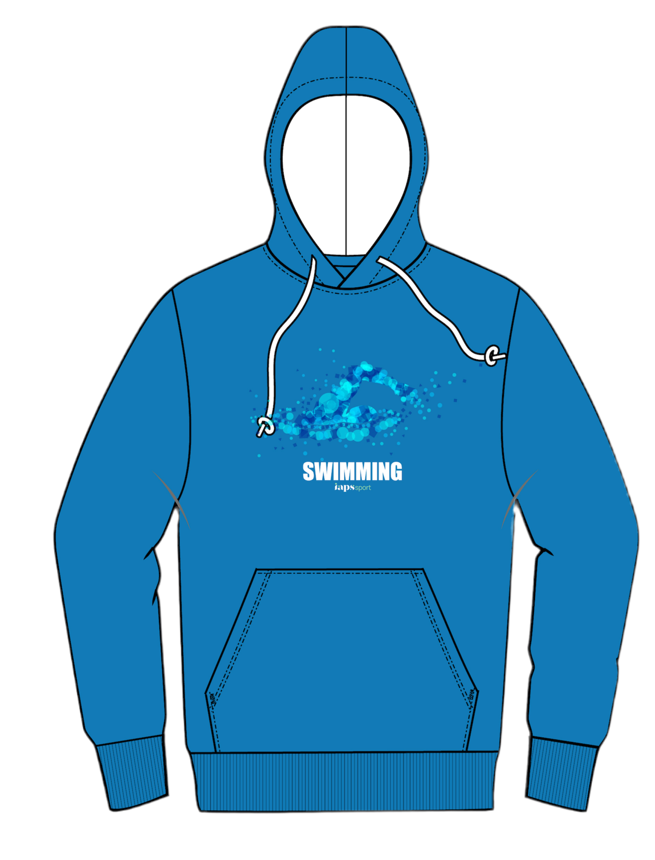 Names Hoodie IAPS 2025 Swimming Sport Event With (Competitors Name)