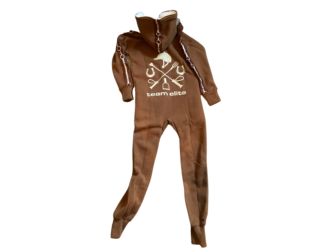 Equestrian Themed Leisure Lounge Wear- Palomino Onesie
