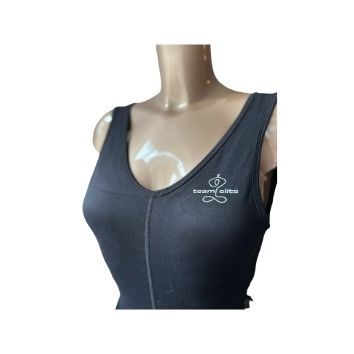 All-in-One Black Ananda Gym/Yoga Sports Namaste/Shanti Long Leg Onesie/unitard