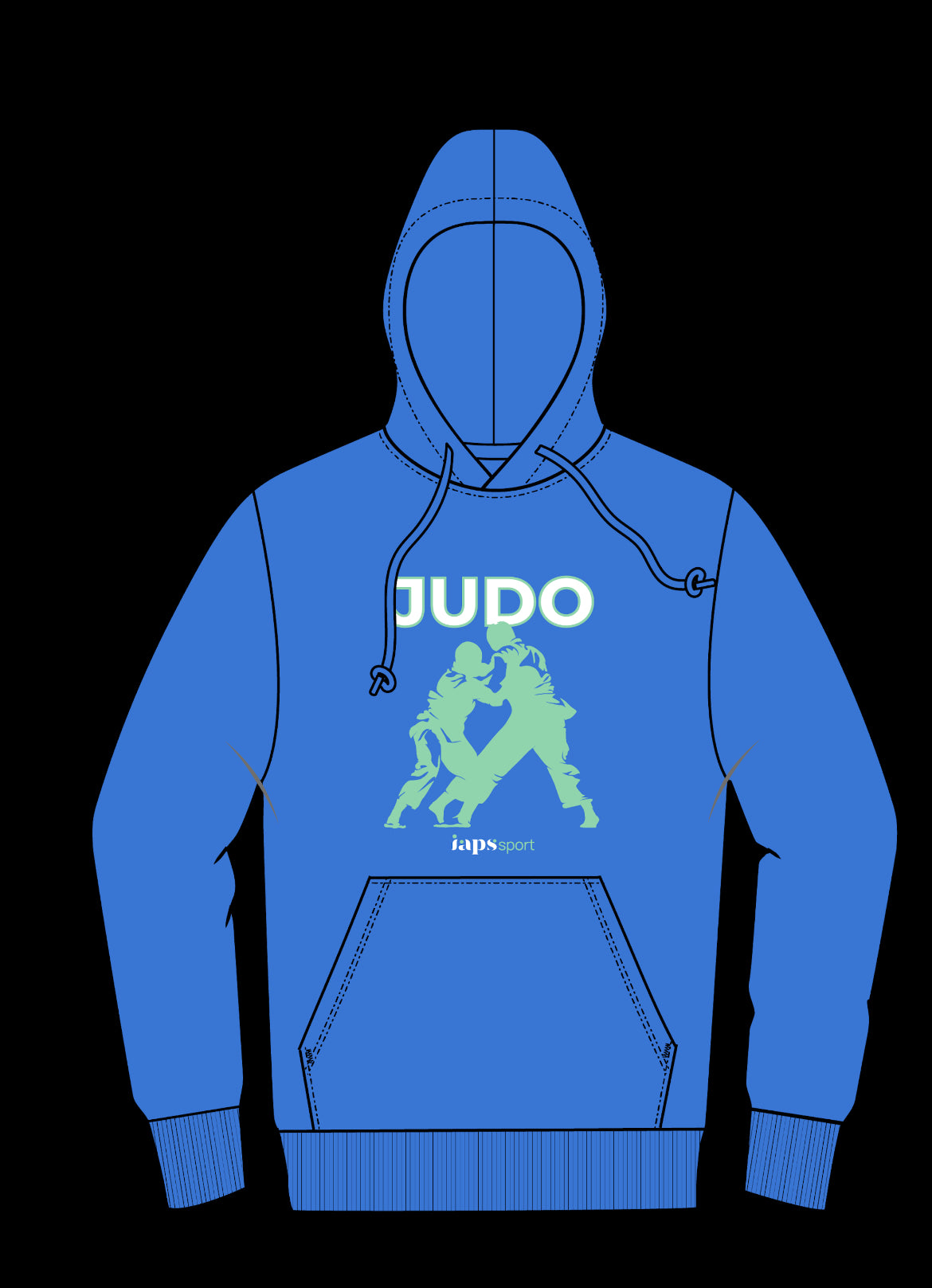 IAPS 2025 Judo EVENT Hoodie Competitor Names to Back