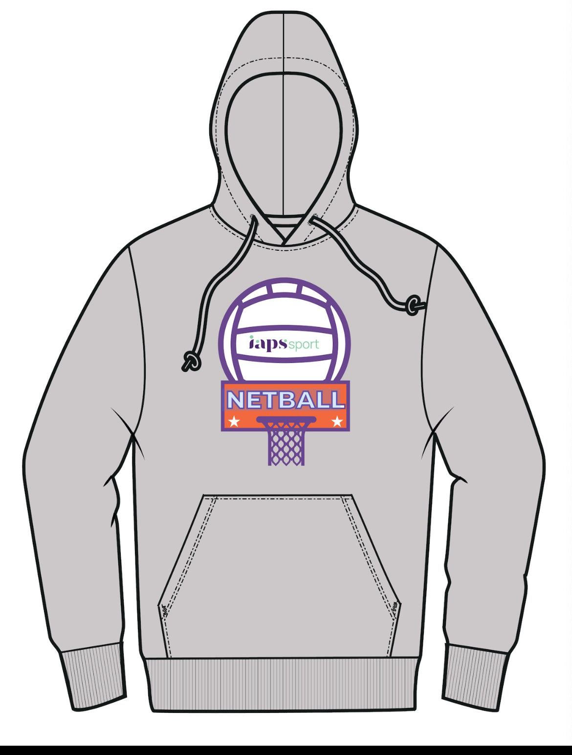 2025 IAPS U13’s Netball Finals Sports Competitor Names Hoodie
