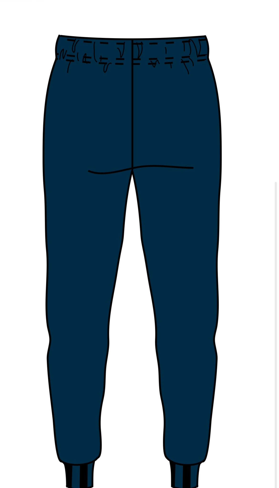IAPS Sports Jog Pants Navy