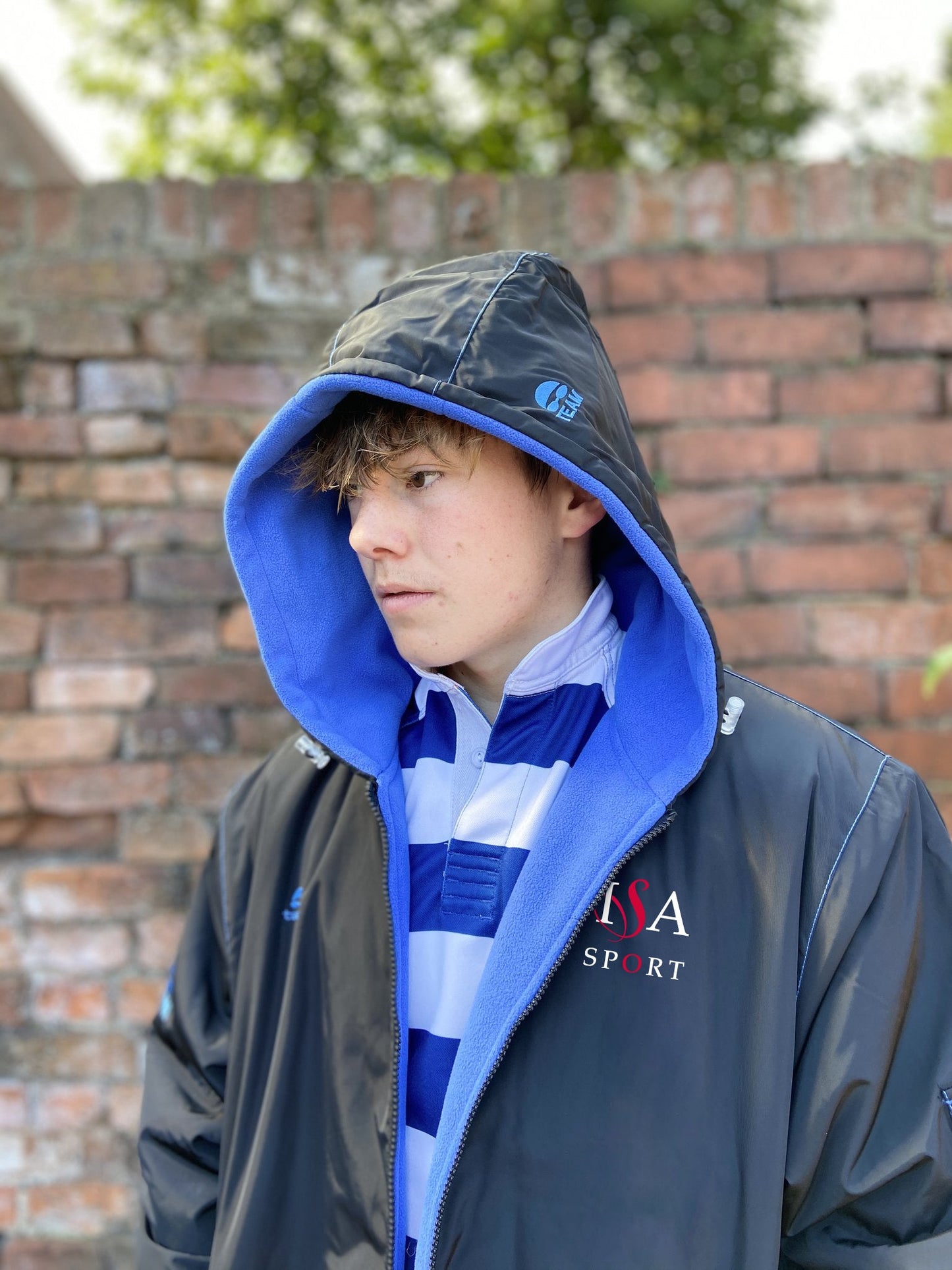 Black/Royal Sport Robe