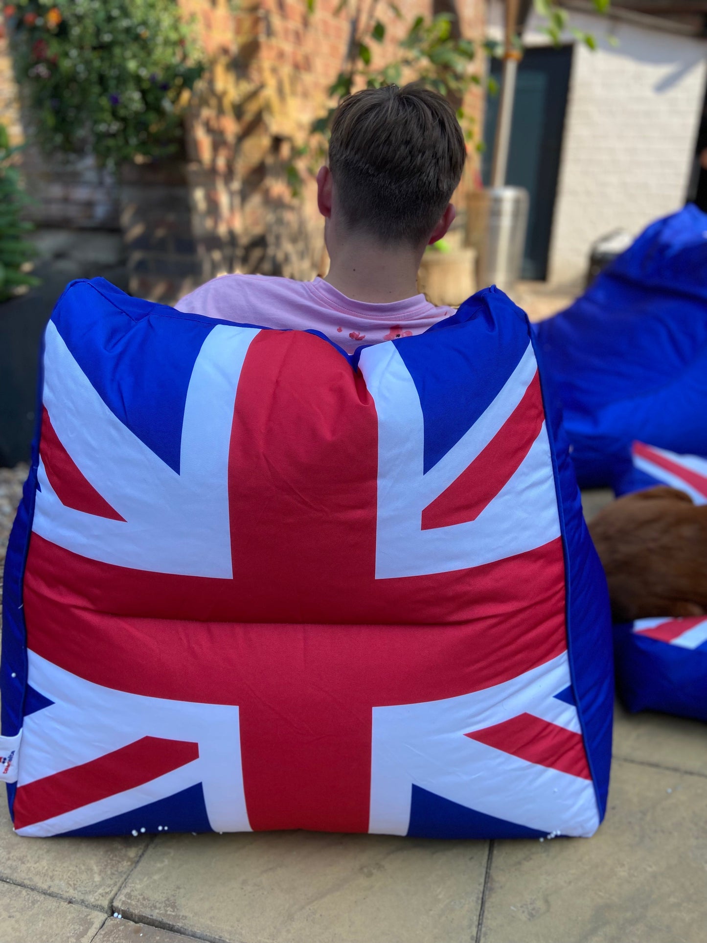 Union Jack Bean bag Chair & Dog Bed