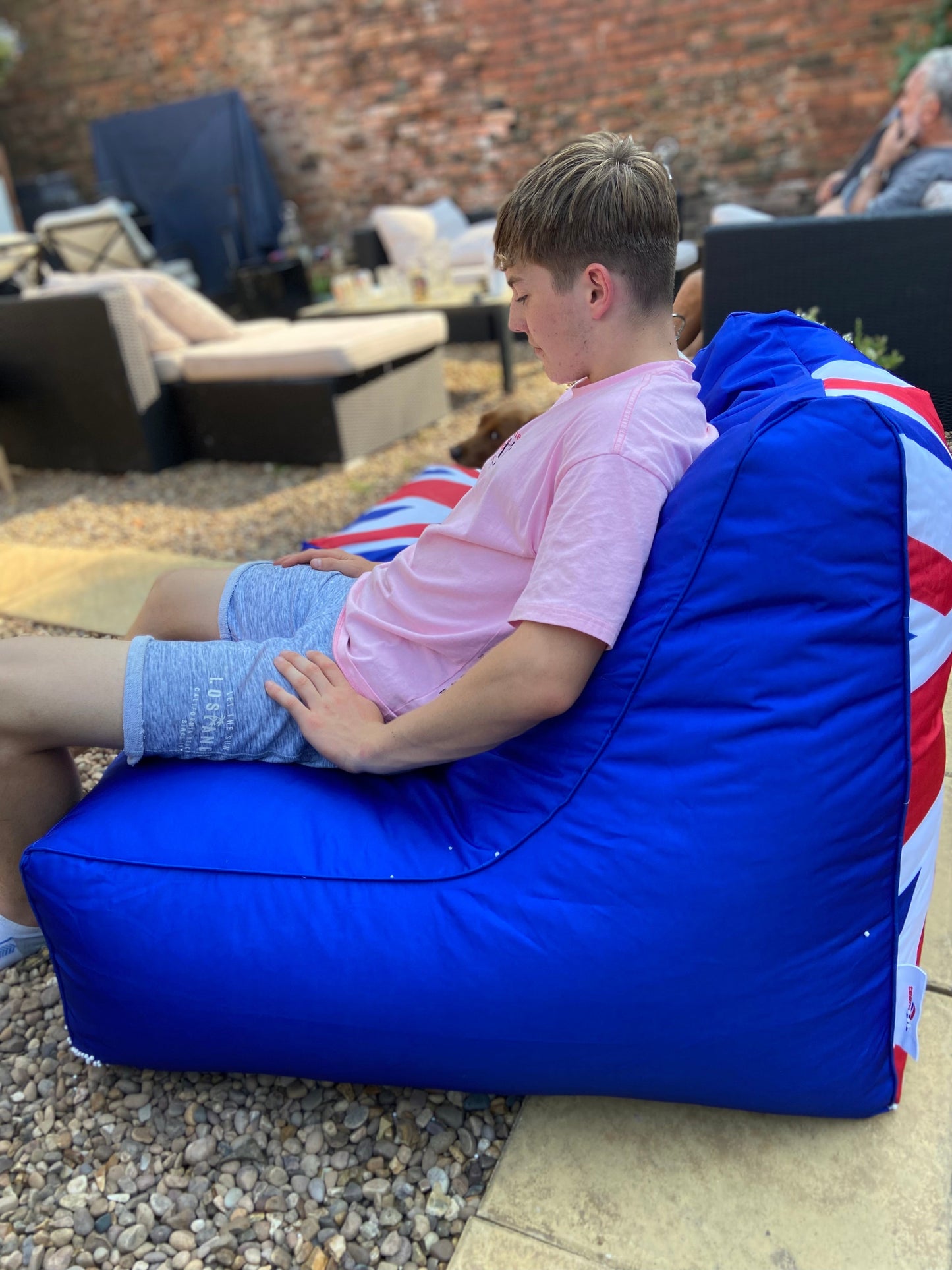 Union Jack Bean bag Chair & Dog Bed