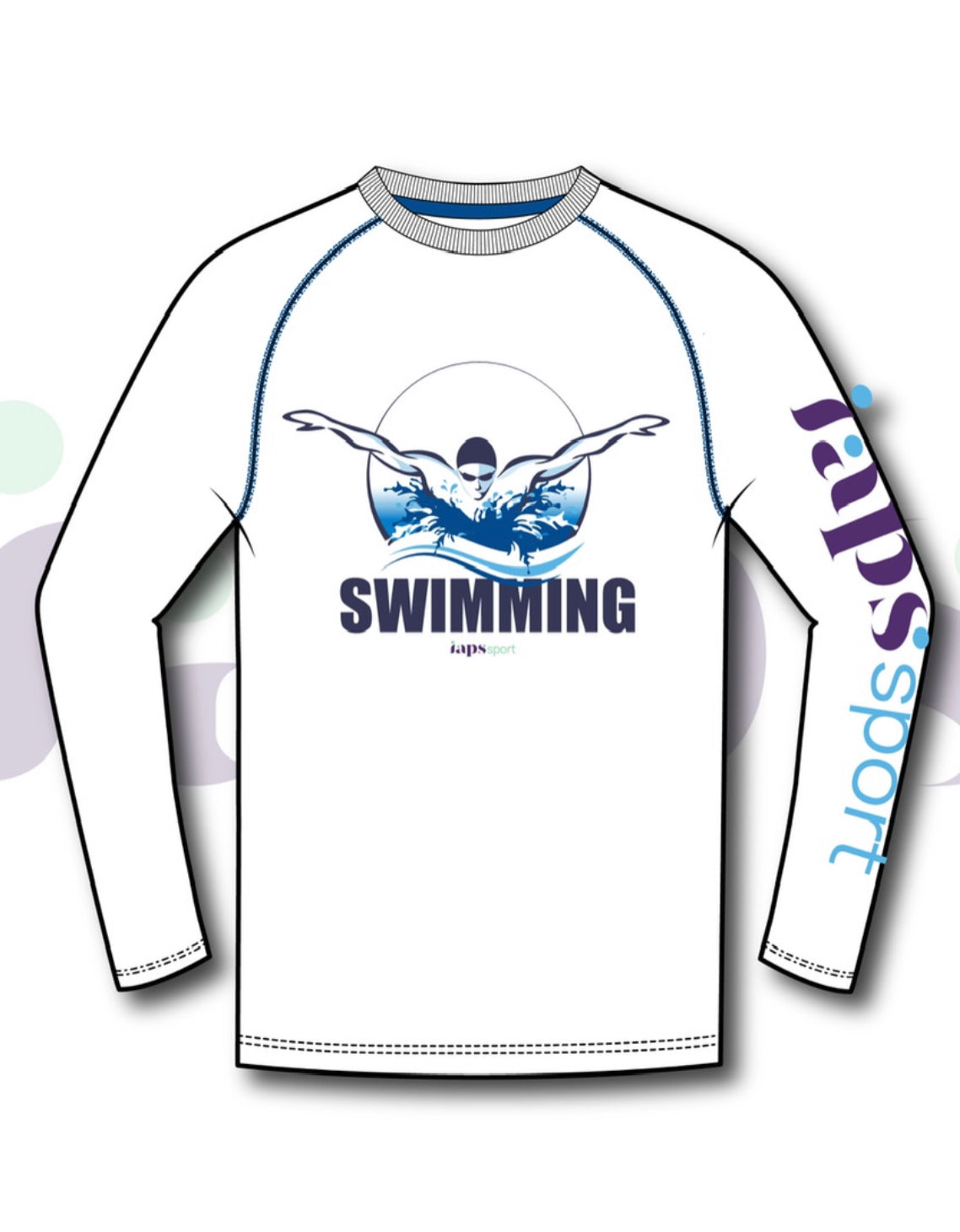 2025 IAPS Swimming Long Sleeve EVENT T-Shirt