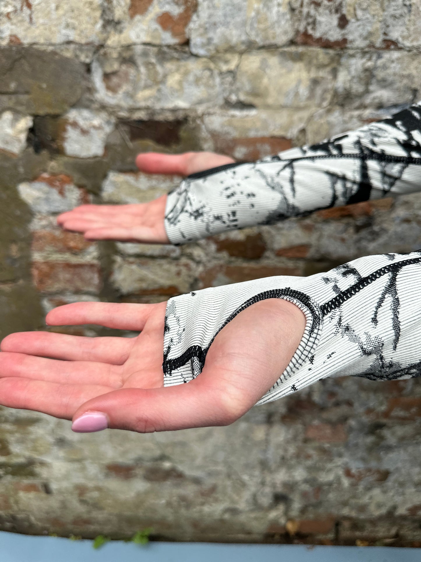 Ananda Gym/Yoga Collection Long Tights and top Set TIE DYE