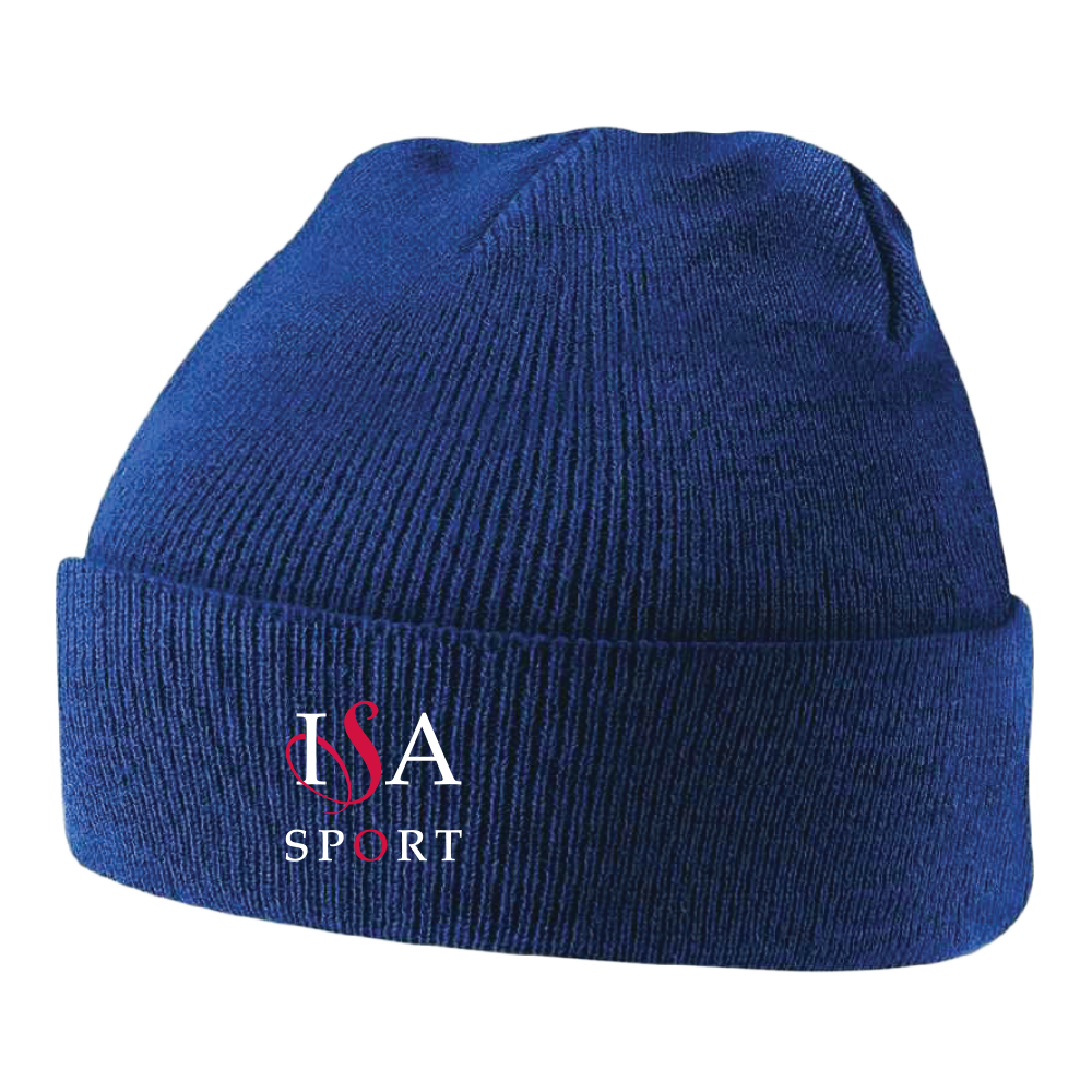 Independent School Sport Dual Branded School Logo Beanie