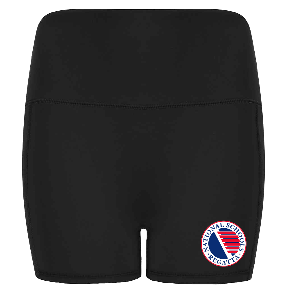 NSR Black Ladies Pocket Shorts