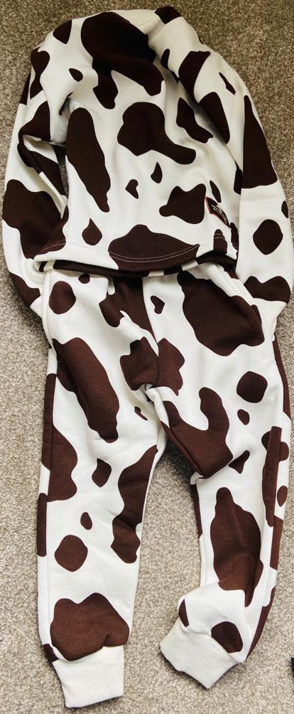 Equestrian Leisure Lounge Wear- Skewbald PJ's Soft Fleece