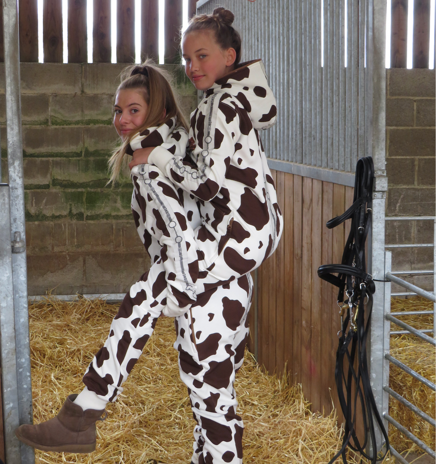 Equestrian Leisure Lounge Wear- Skewbald and Piebald Onesie