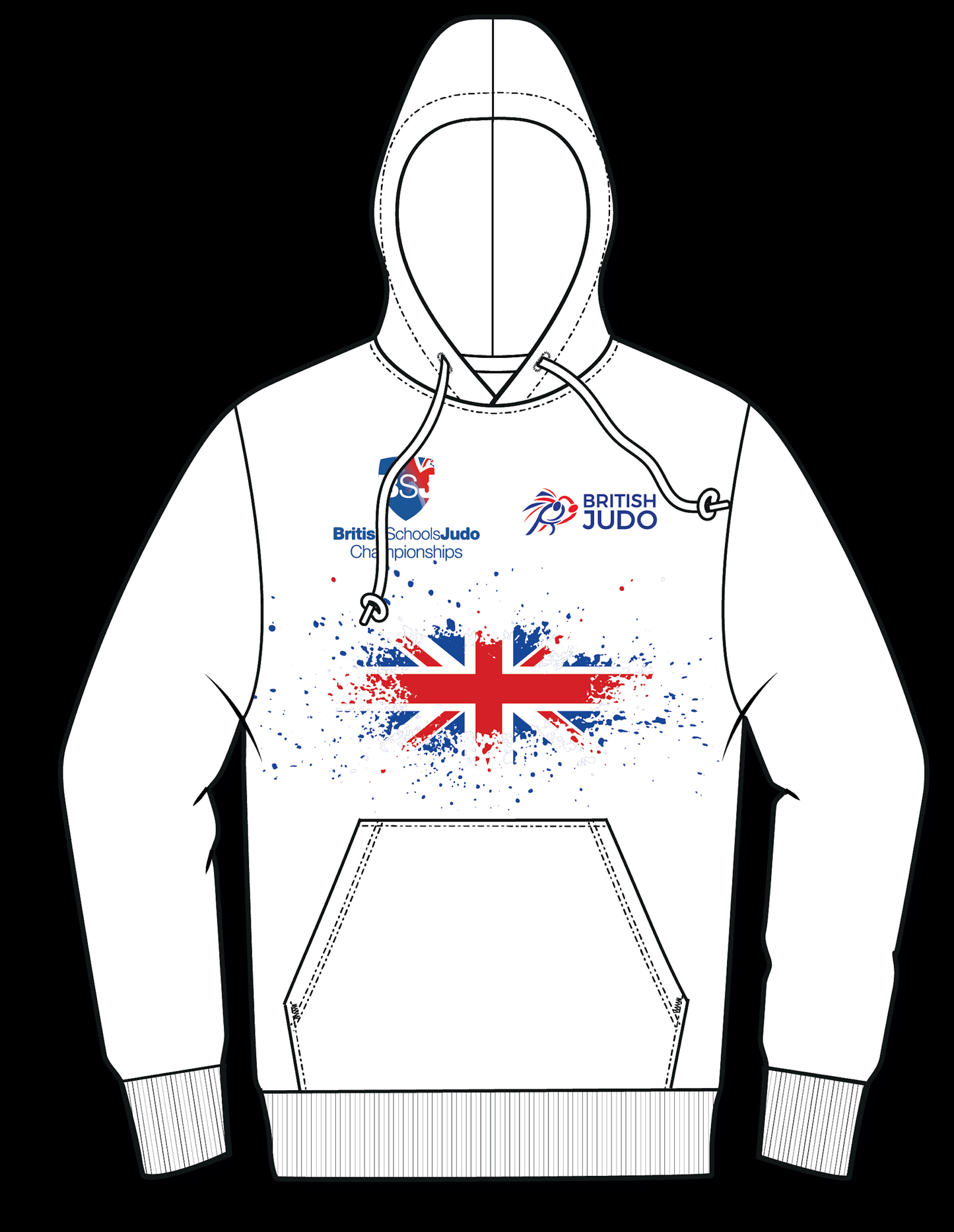 2024 Names British Schools Championships Event Hoodie Competitor Names
