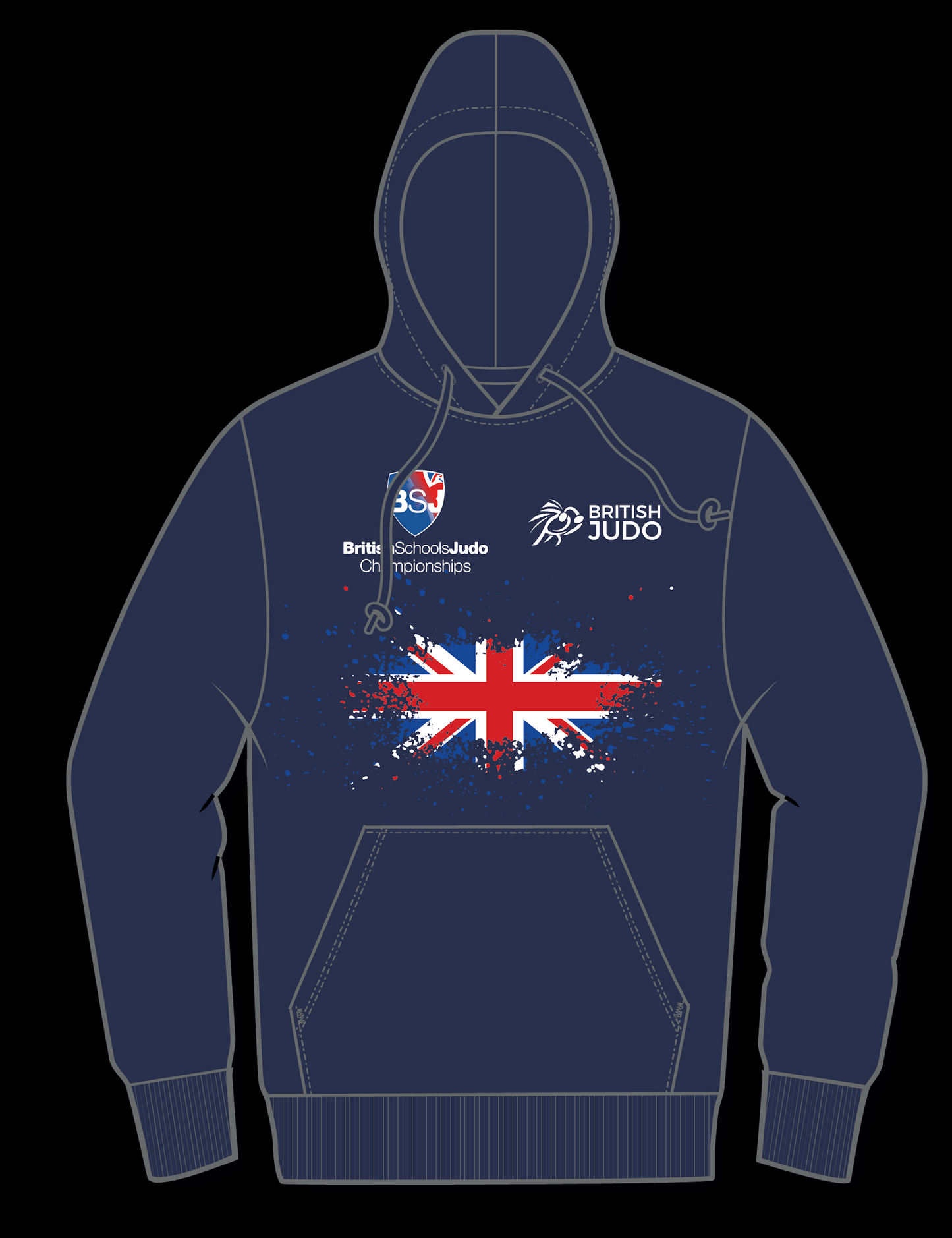 2024 Names British Schools Championships Event Hoodie Competitor Names