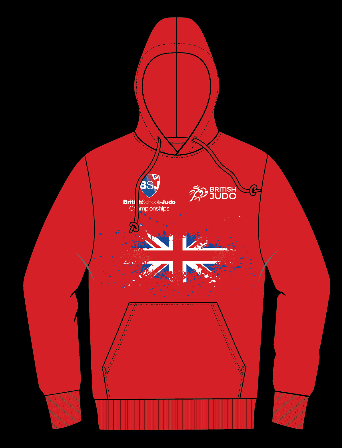 2024 Names British Schools Championships Event Hoodie Competitor Names