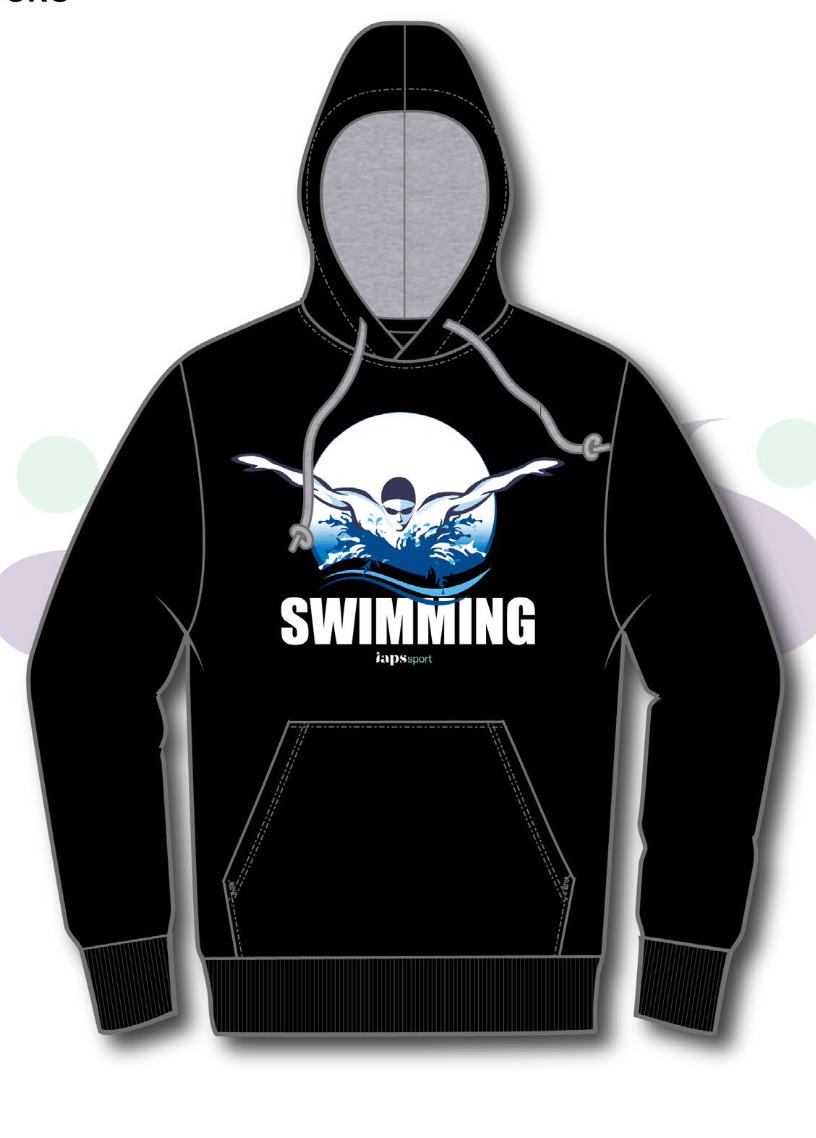 2025 IAPS Swimming Event Logo Hoodie National Finalist