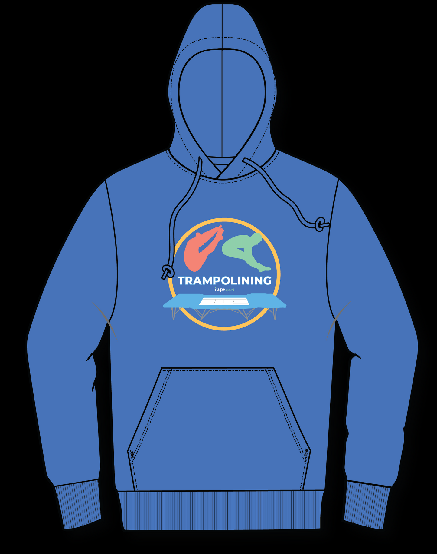 NAMES HOODIE IAPS 2025 Trampolining Finals With Competitor Names