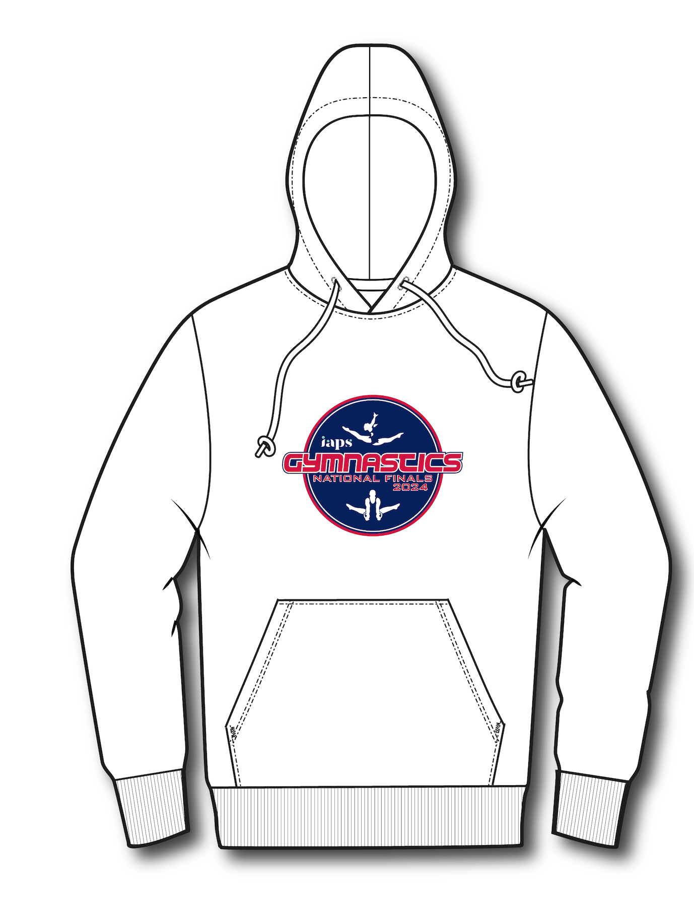 2024 IAPS Gymnastic Finals Hoodies Competitor Names