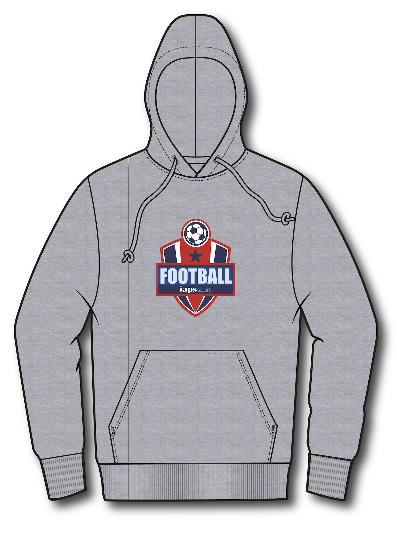 2024 U13's Boys Football National Finals Names IAPS Sports Football Hoodie Competitor Names