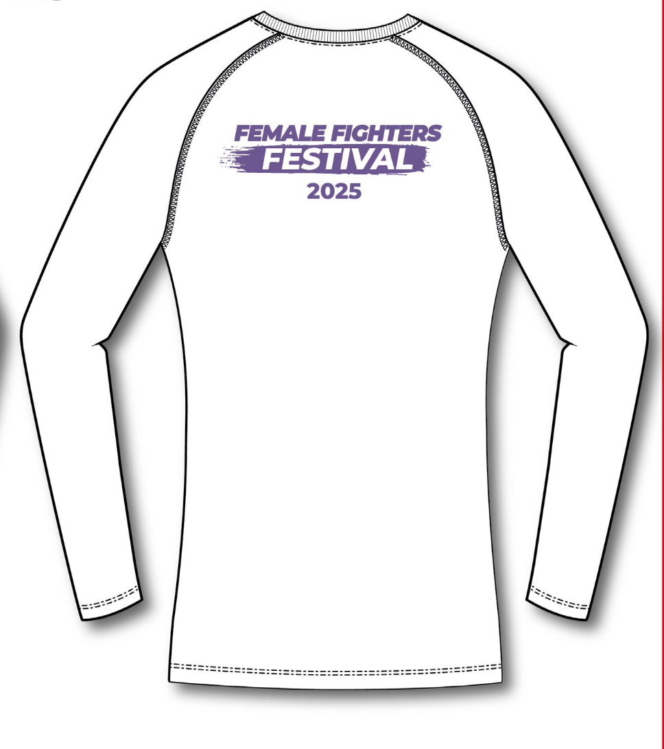 British Judo Association Female Fighters 2025 EVENT Long Sleeve Base Layer