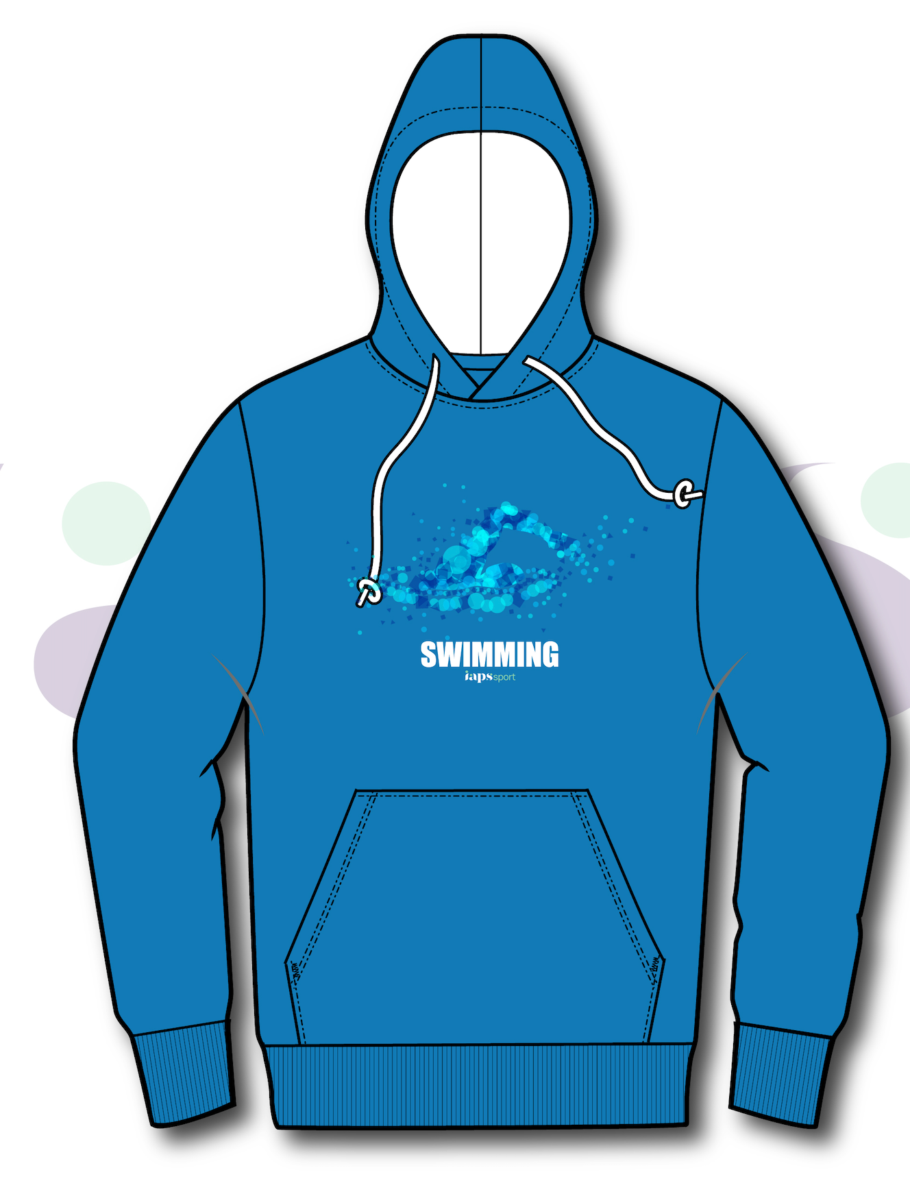 Names Hoodie IAPS 2025 Swimming Sport Event With (Competitors Name)