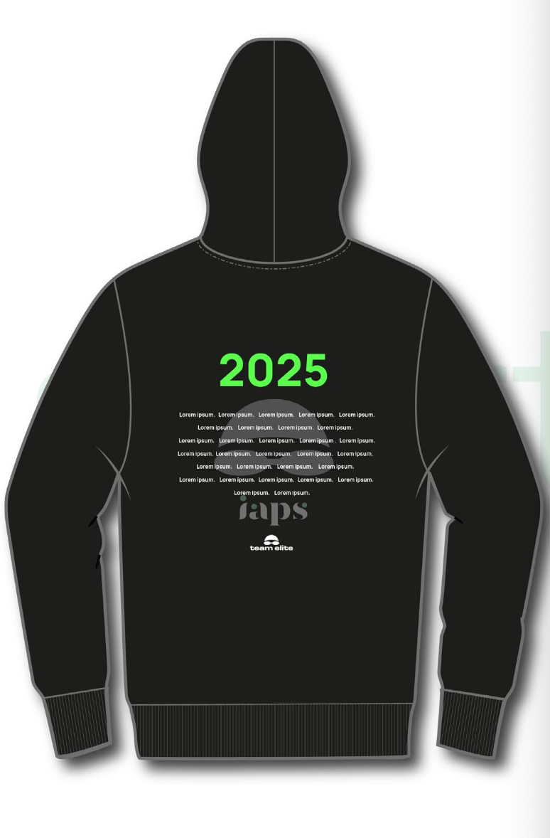 Names Hoodie IAPS 2025 Swimming Sport Event With (Competitors Name)