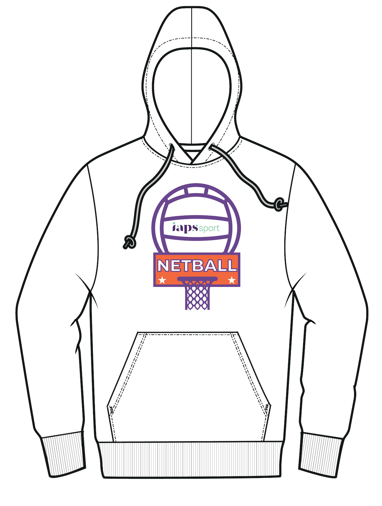 2025 IAPS Netball Hoodie on