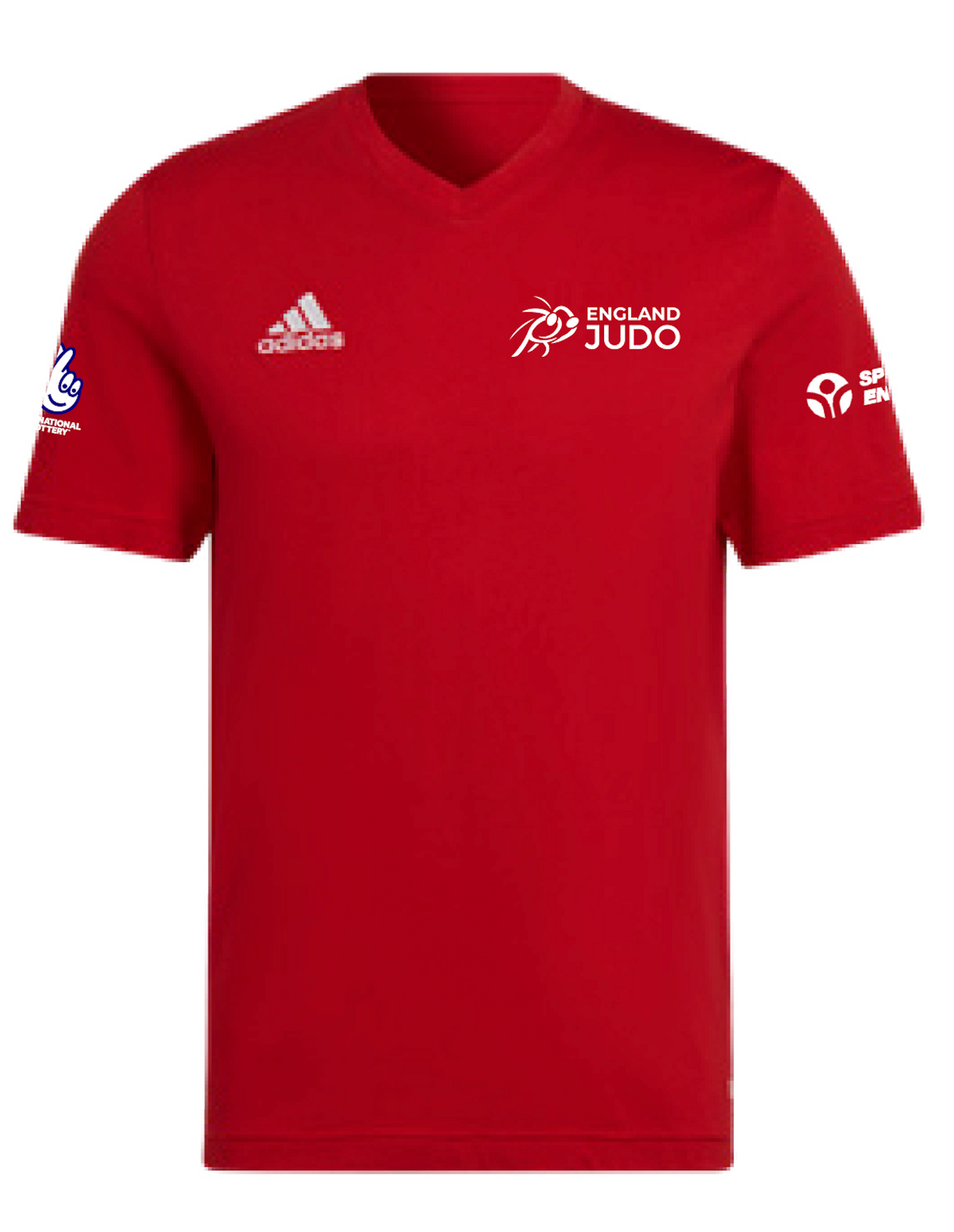 Adidas England Judo Jersey T-shirt Mens