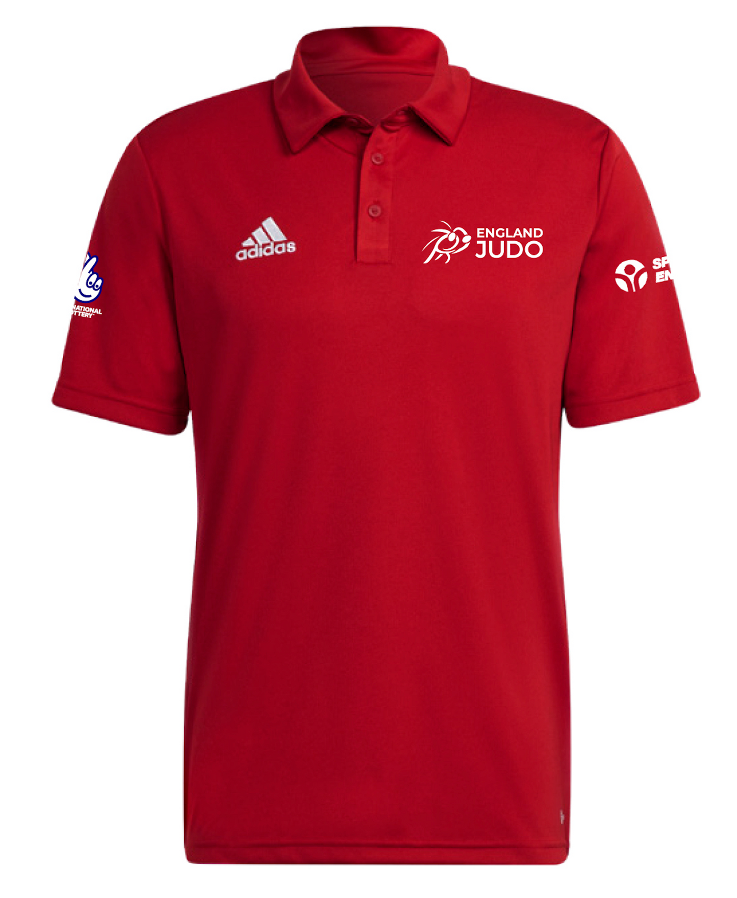 Adidas England Judo Polo Shirt Unisex