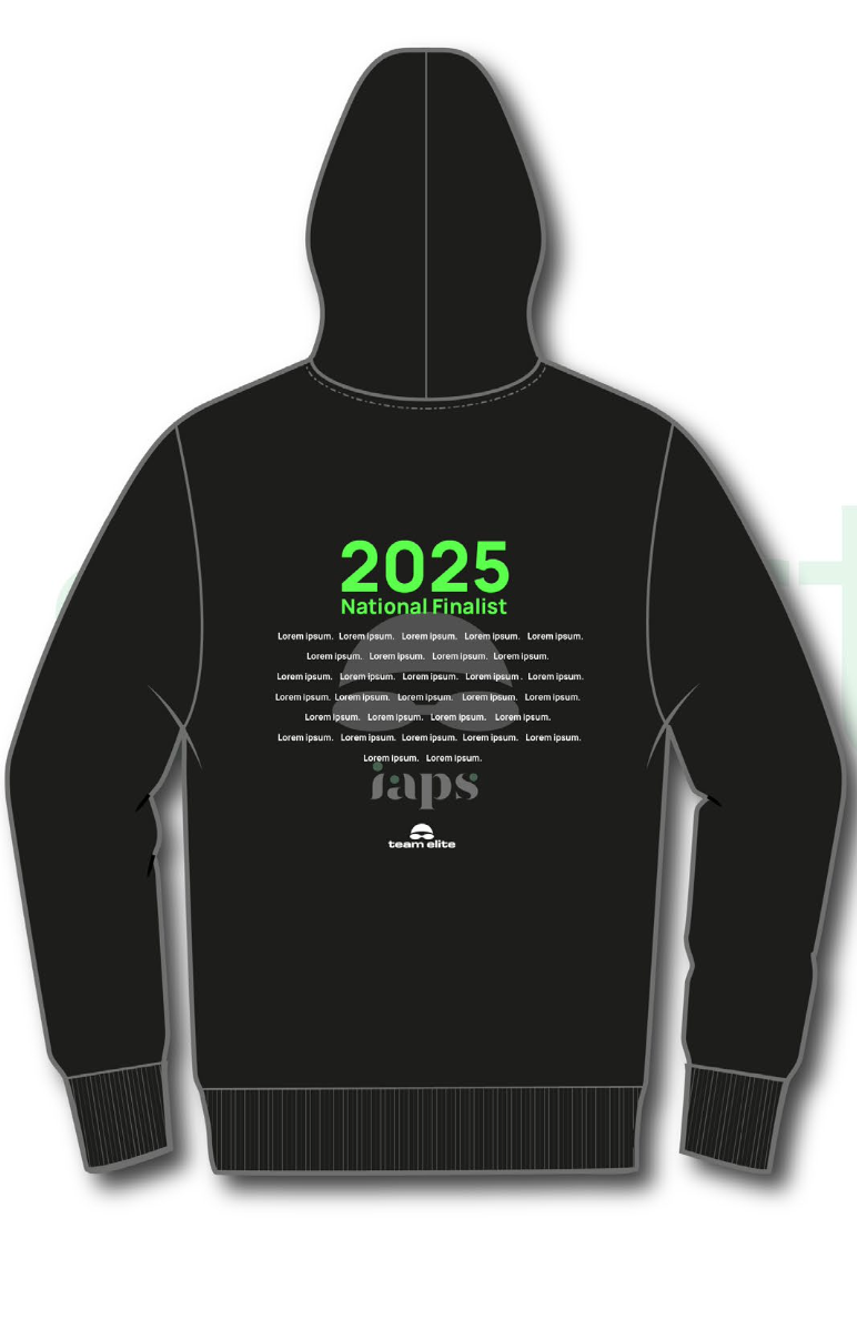 Names Hoodie IAPS 2025 Swimming Sport Event With (Competitors Name)