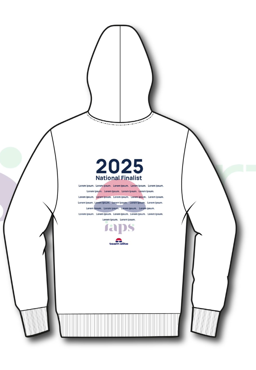 Names Hoodie IAPS 2025 Swimming Sport Event With (Competitors Name)