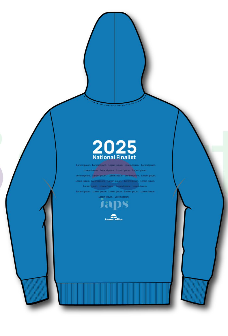 Names Hoodie IAPS 2025 Swimming Sport Event With (Competitors Name)