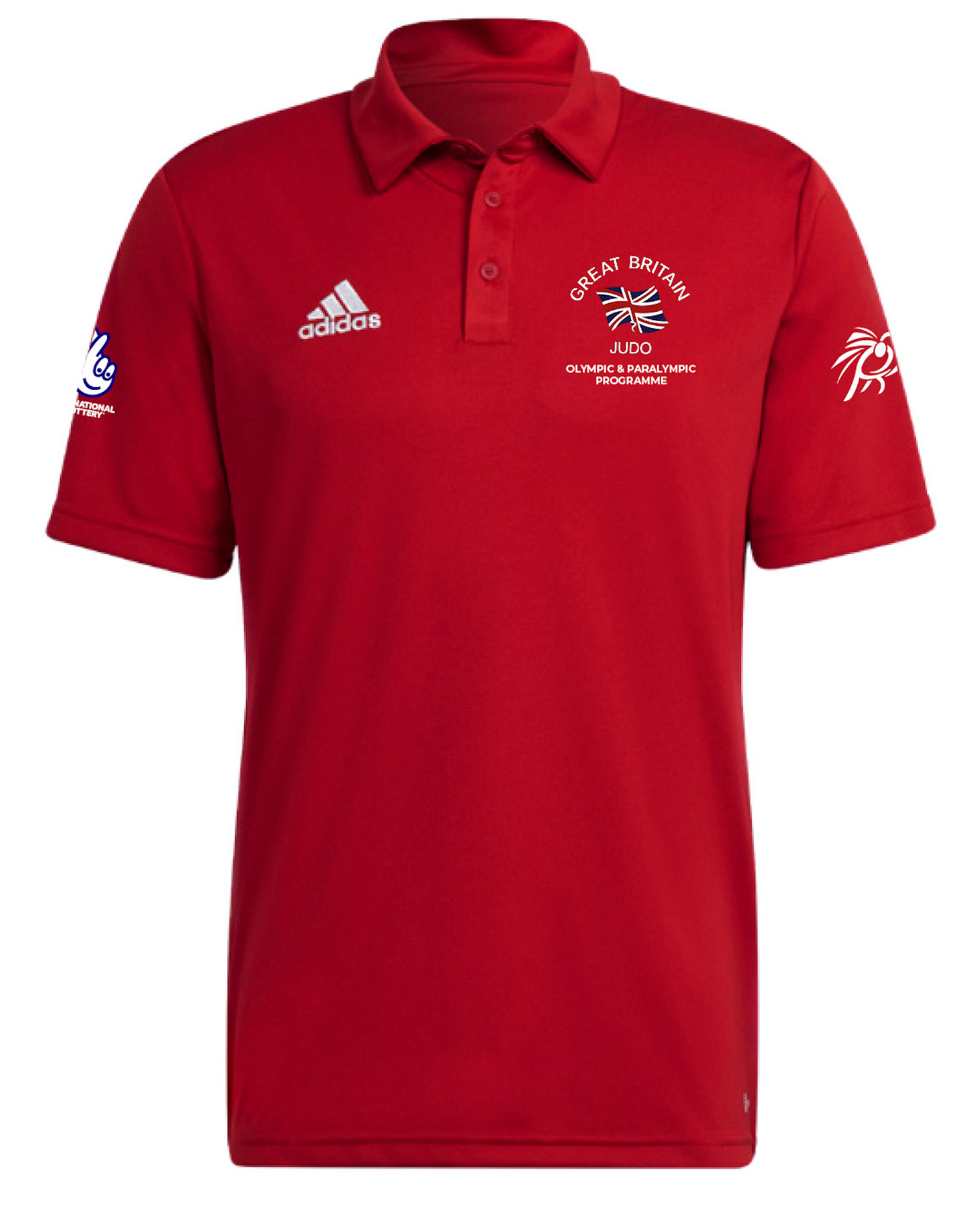 GB Judo Adidas Polo Shirt Unisex Olympic & Paralympic