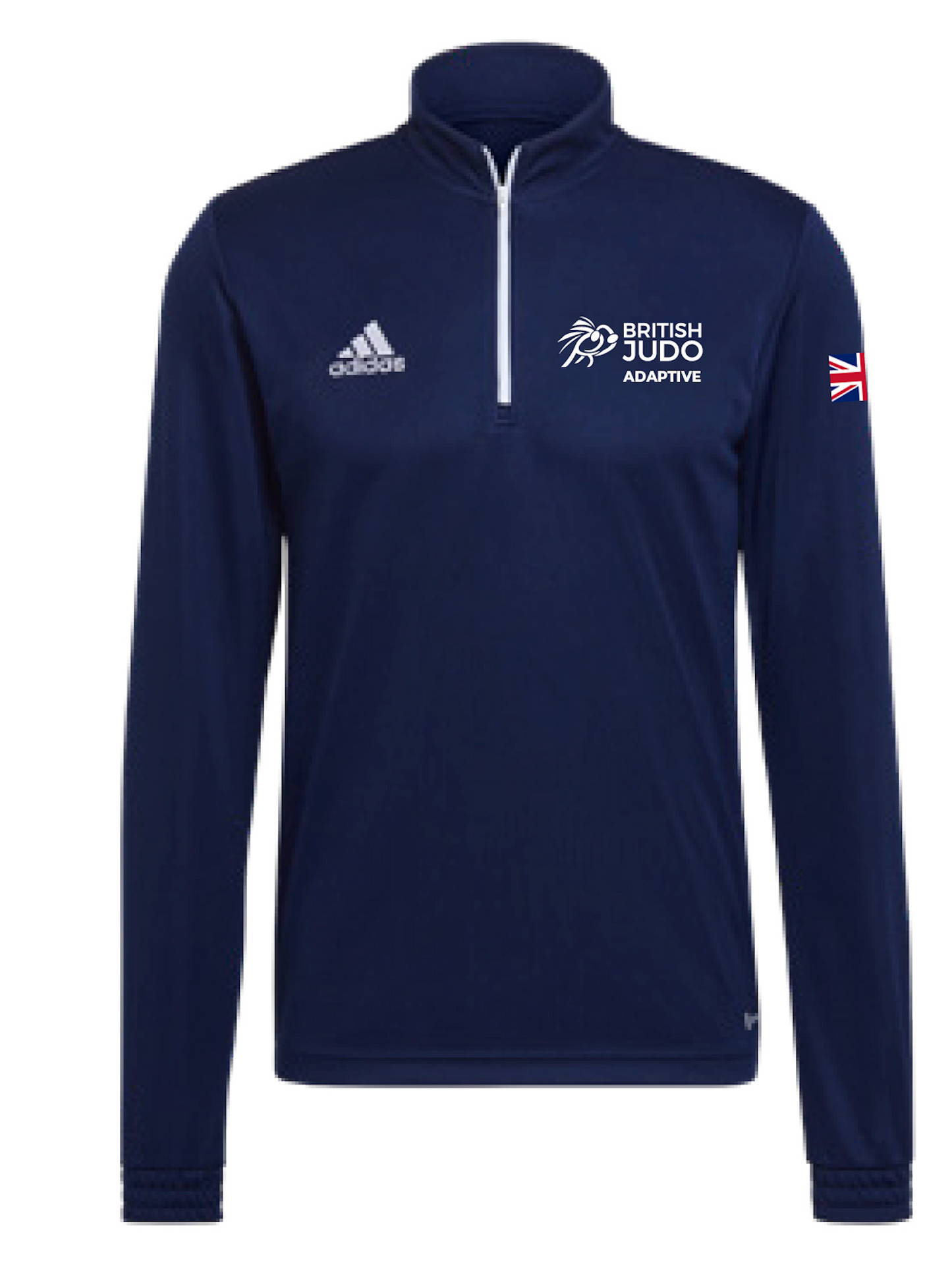 GBADAP Judo Adidas 1/4 Zip Training Top Mens Adaptive