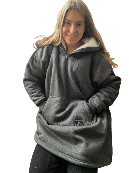 Blanket Hoodie Olive Green - Oversized Hoodie