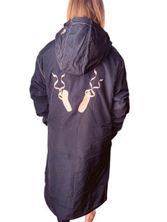 Black/Baby Pink Ballet Sport Robe