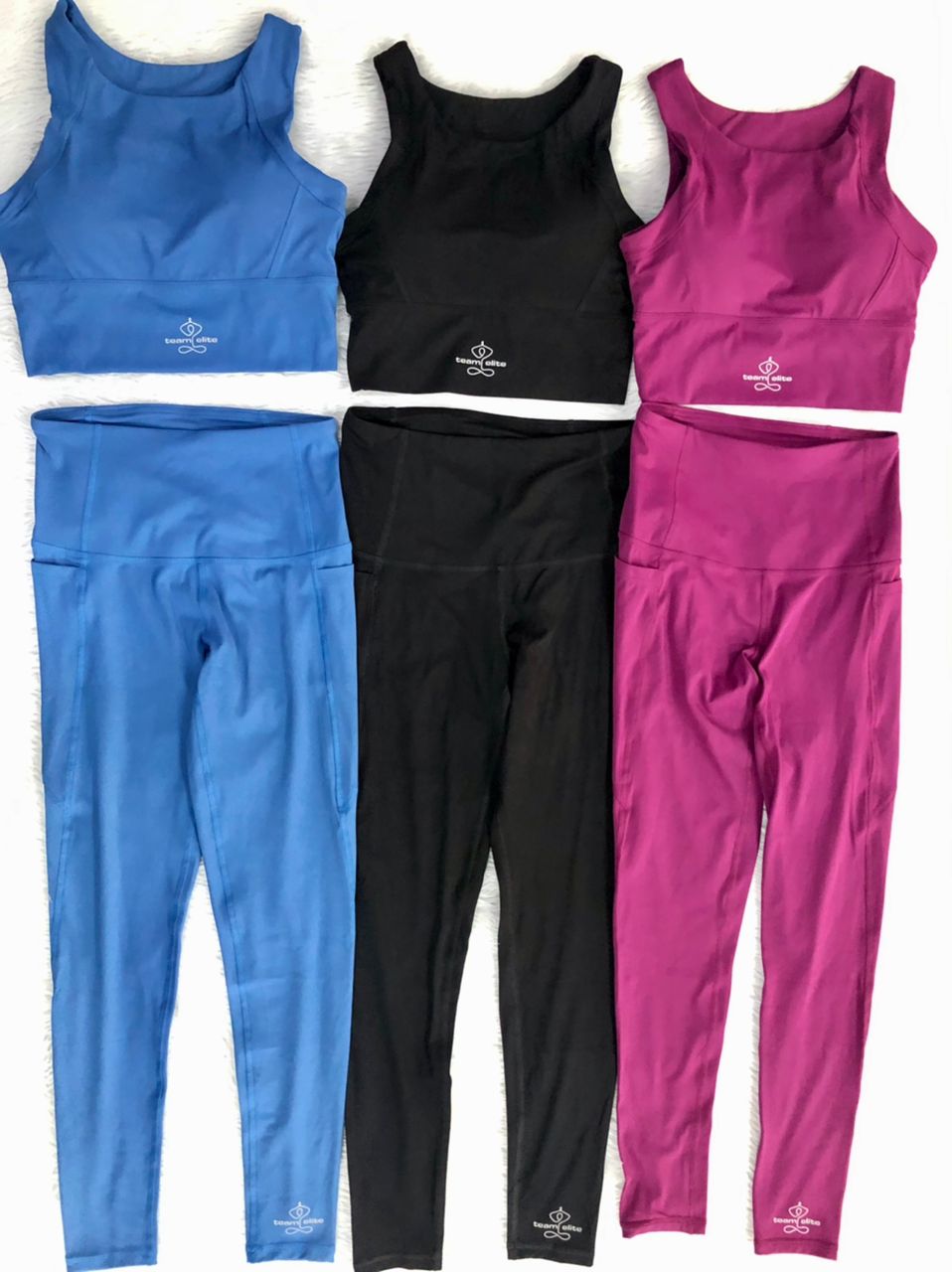 Ananda Gym/Yoga Collection Prana Long Tights and top Set