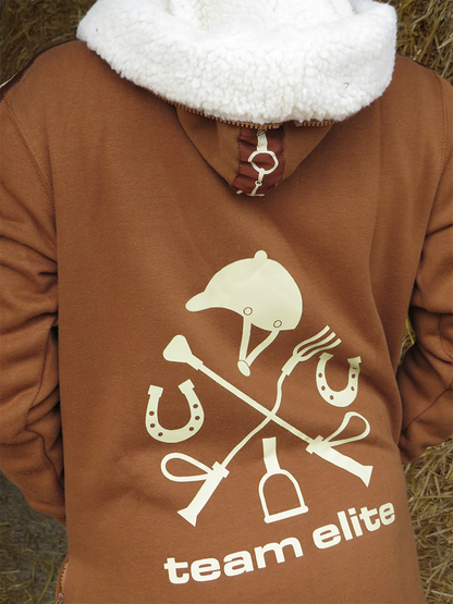Equestrian Themed  Leisure Lounge  Wear- Palomino Onesie