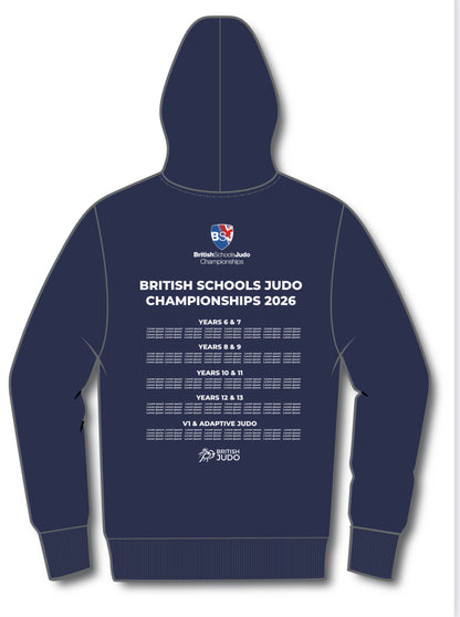 BSJC 2026 Names British Schools Championships  Event Hoodie Competitor Names
