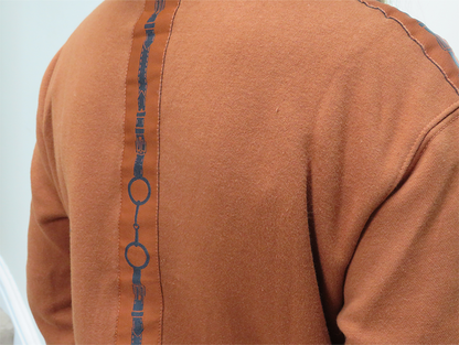 Equestrian Leisure Lounge Wear- Chestnut Onesie