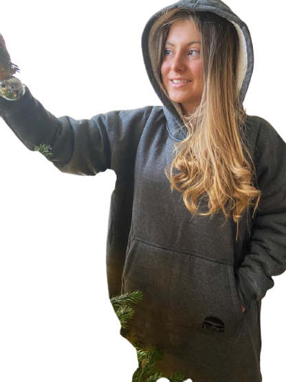 Blanket Hoodie Olive Green - Oversized Hoodie