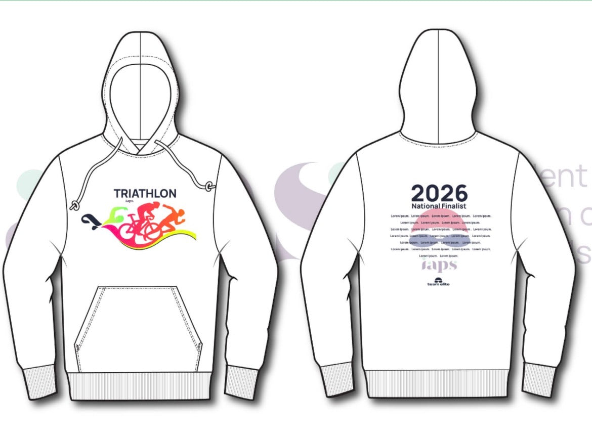 Names Hoodie IAPS 2026  Triathlon Finals Competitor Names