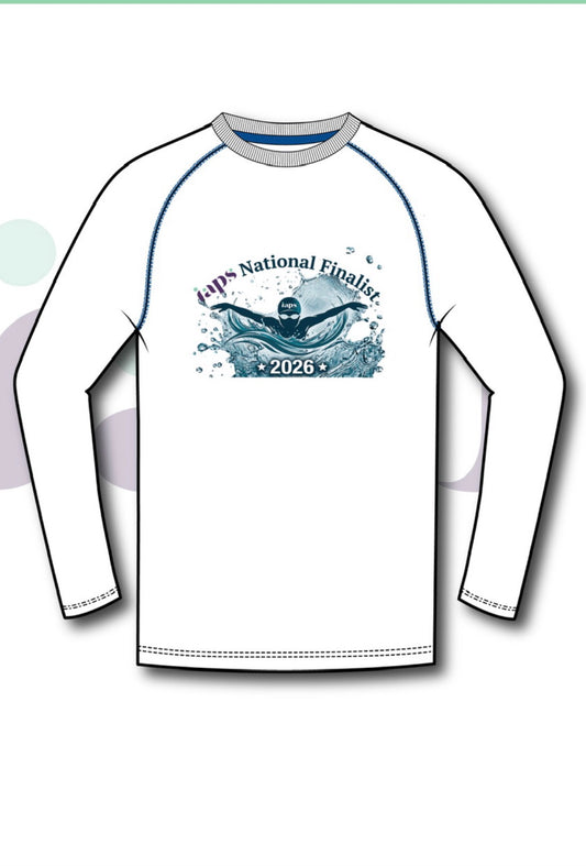 2026 IAPS Swimming Long Sleeve Rashie Event Finalist
