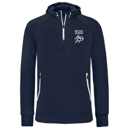 BJA 1/4 Zip Hooded Performance Sweat Top