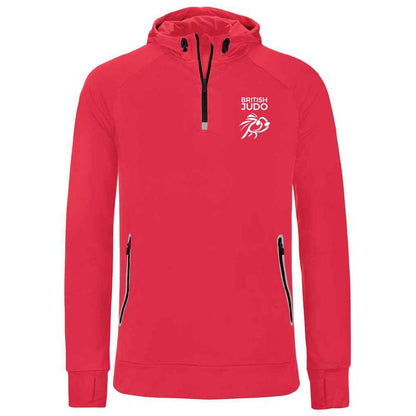 BJA 1/4 Zip Hooded Performance Sweat Top