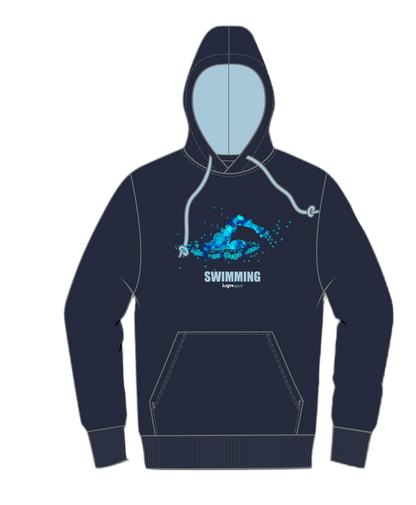 Names Hoodie  IAPS 2025  Swimming Sport Event With (Competitors Name)