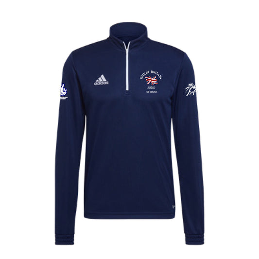 GB Squad Adidas 1/4 Zip Training Top Top Ladies